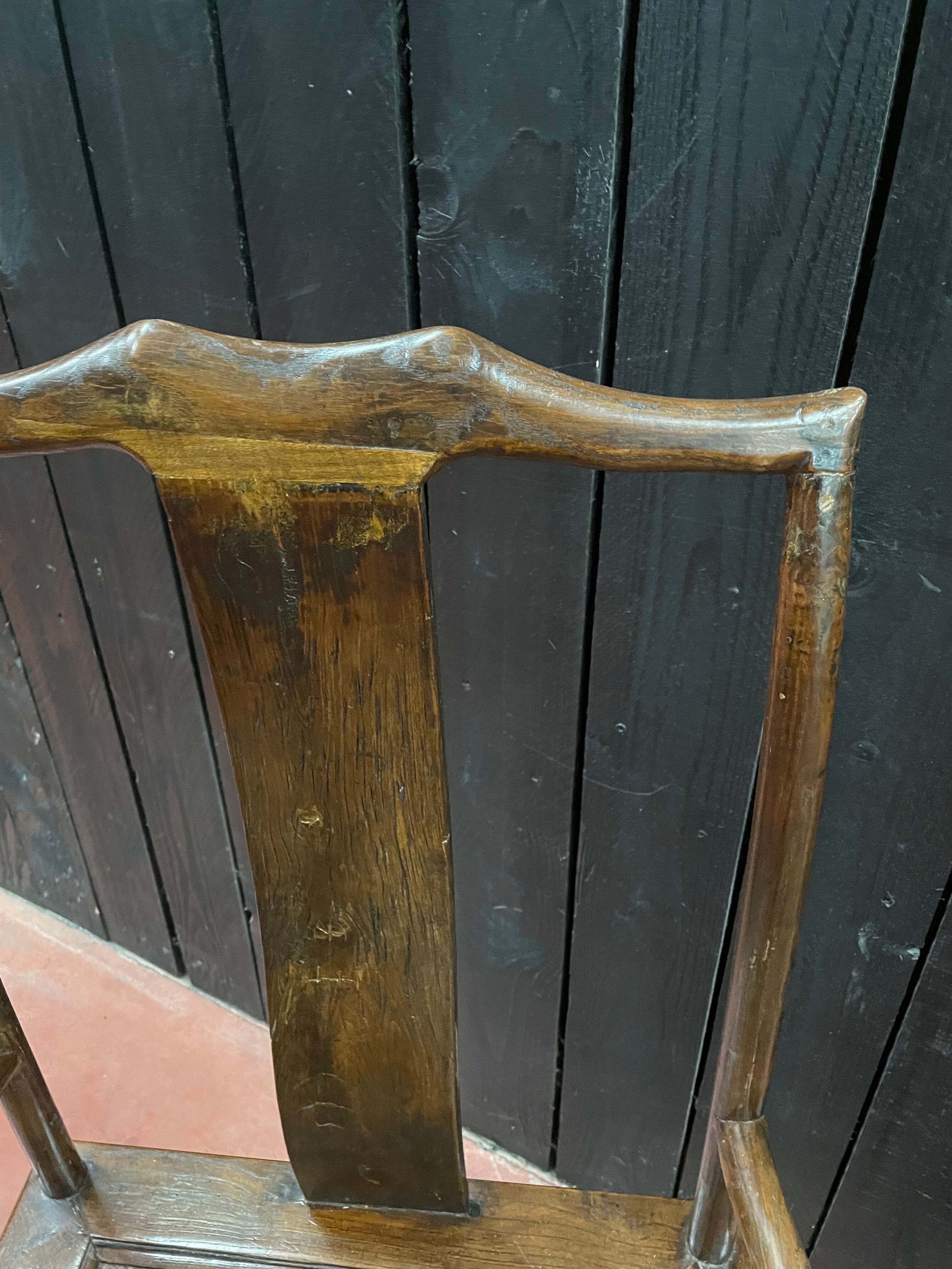 Pair of 19th century dignitary armchairs