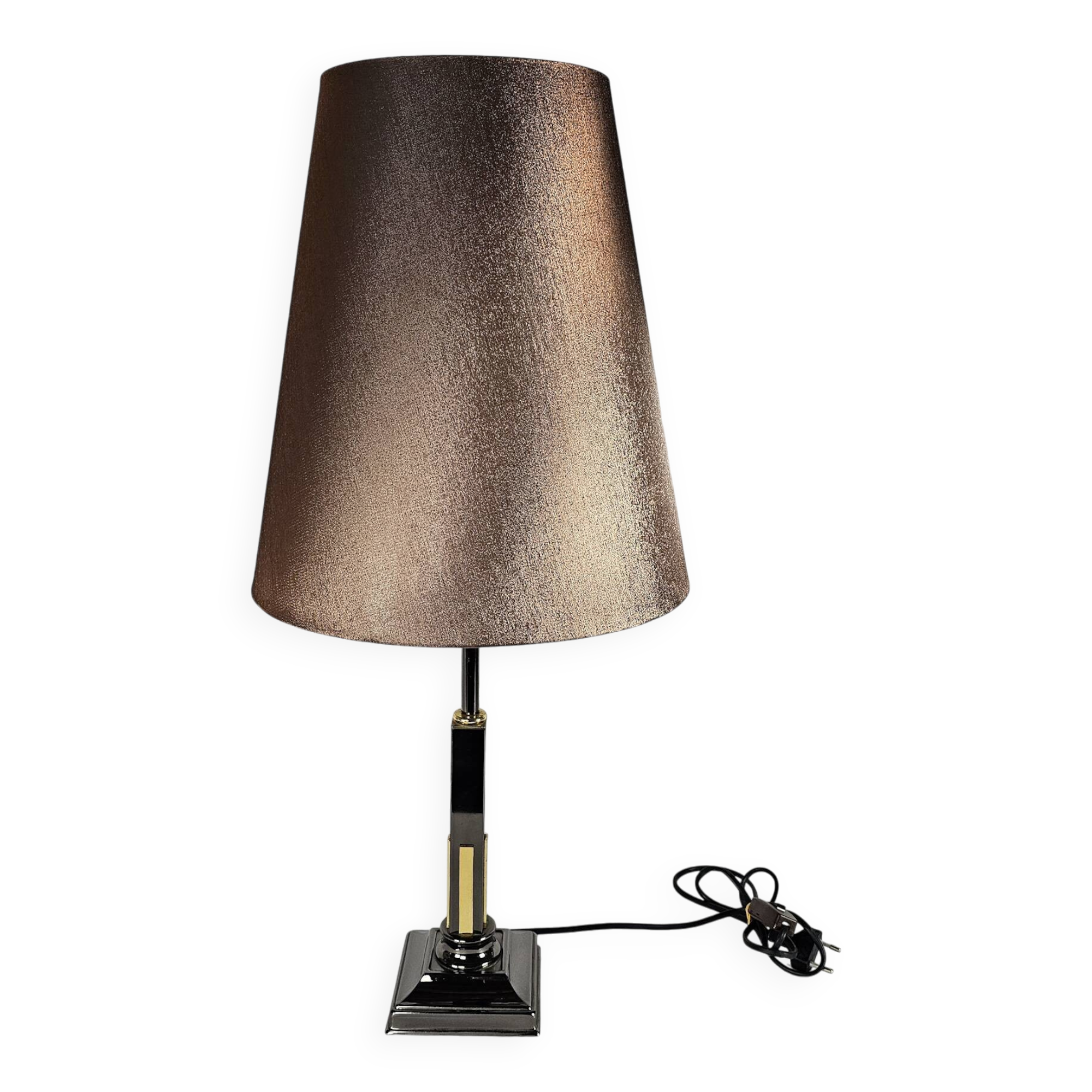 Herda - Hollywood Regency stijl  - messing - tafellamp - 1980's