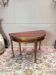 Table demi lune formant console et table de salle à manger en acajou d