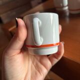 Service à café en porcelaine de Sologne