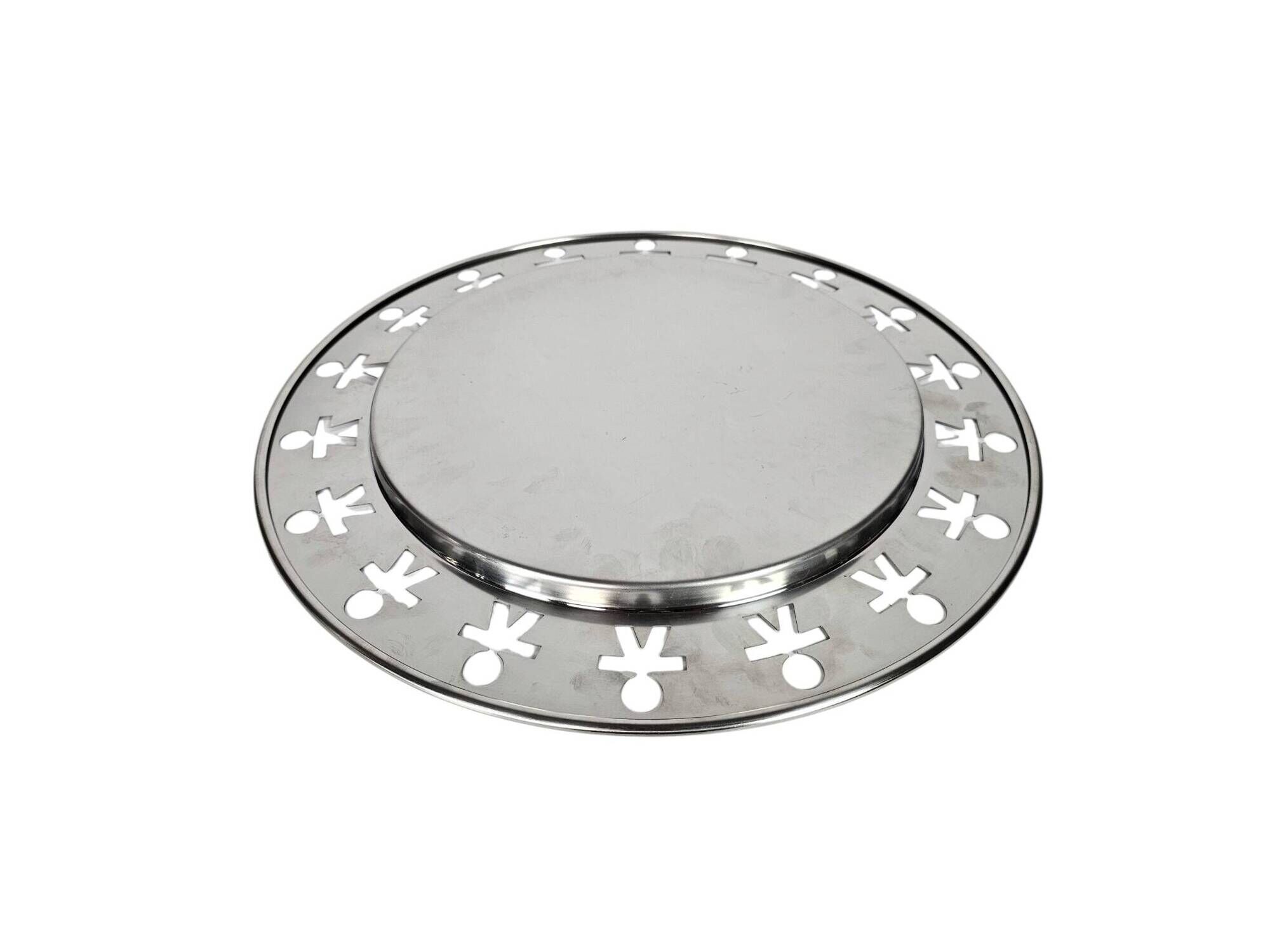 Alessi - Girotondo design - King Kong stainless steel tray - S. Giovannoni