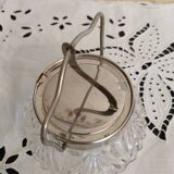 Sugar bowl, glass jam maker