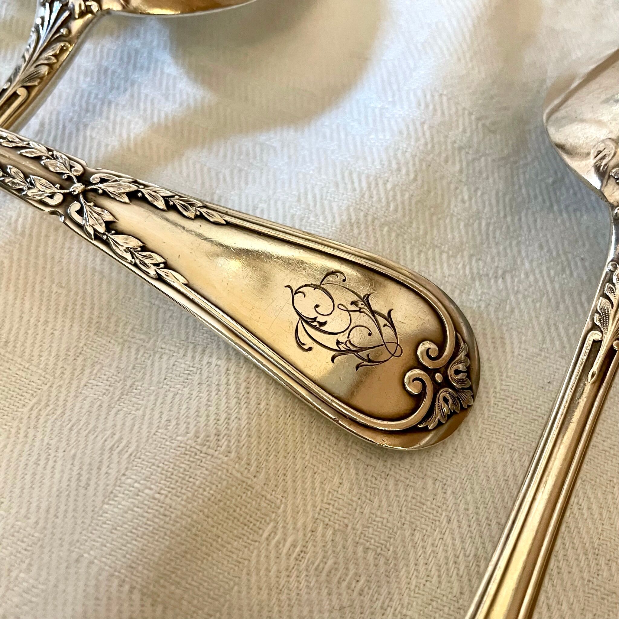 Set 12 cutlery sterling silver