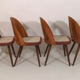 Set of 4 dining chairs by Antonín Šuman, 1960s