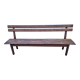 Exotic solid wood church pew 1970