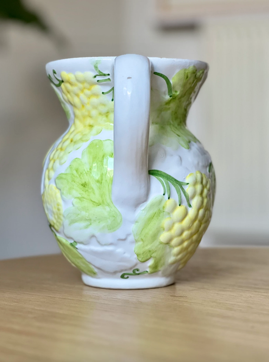 Large pitcher in slip Chaumette Italy
