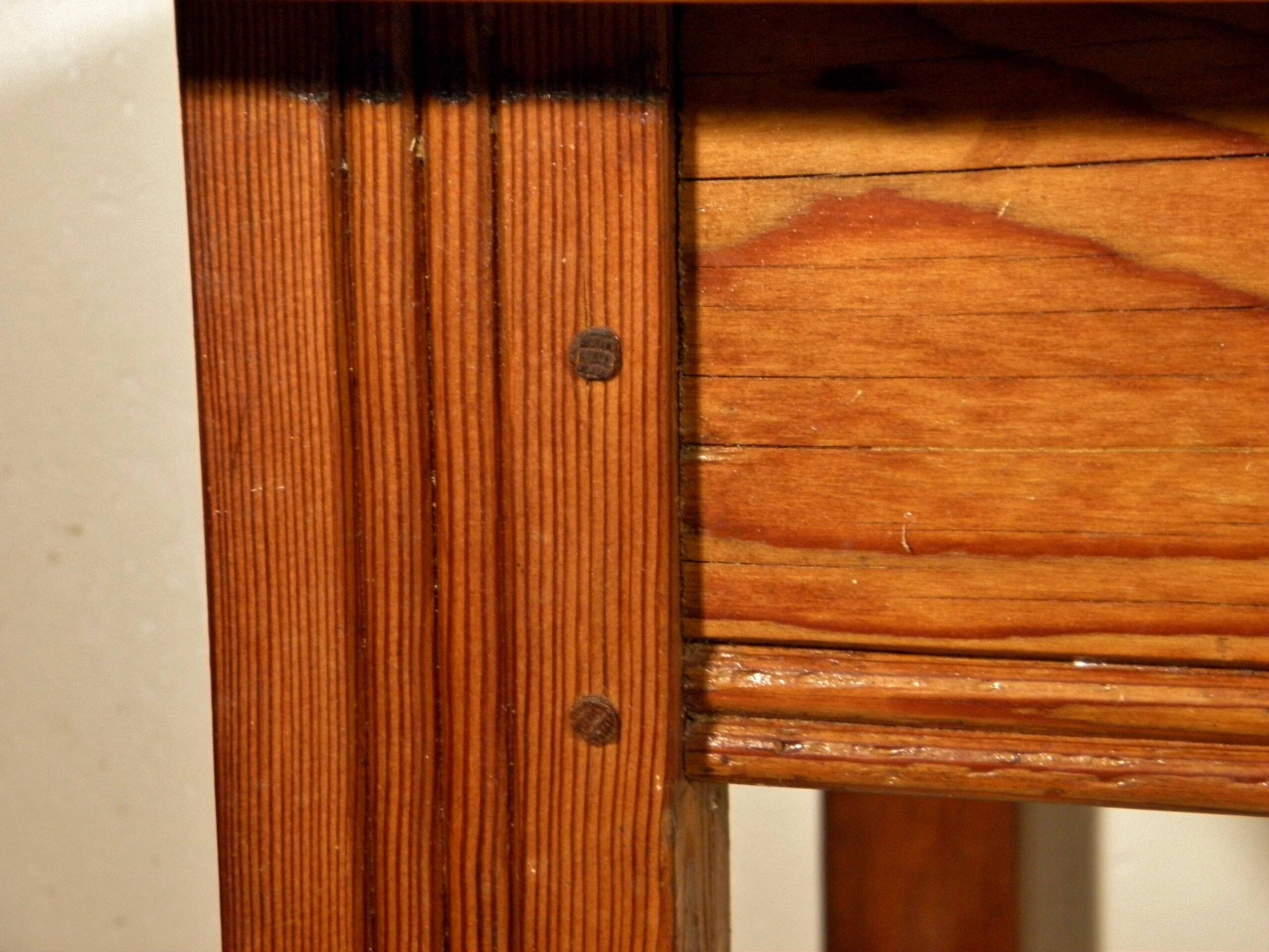 Pine farmhouse table