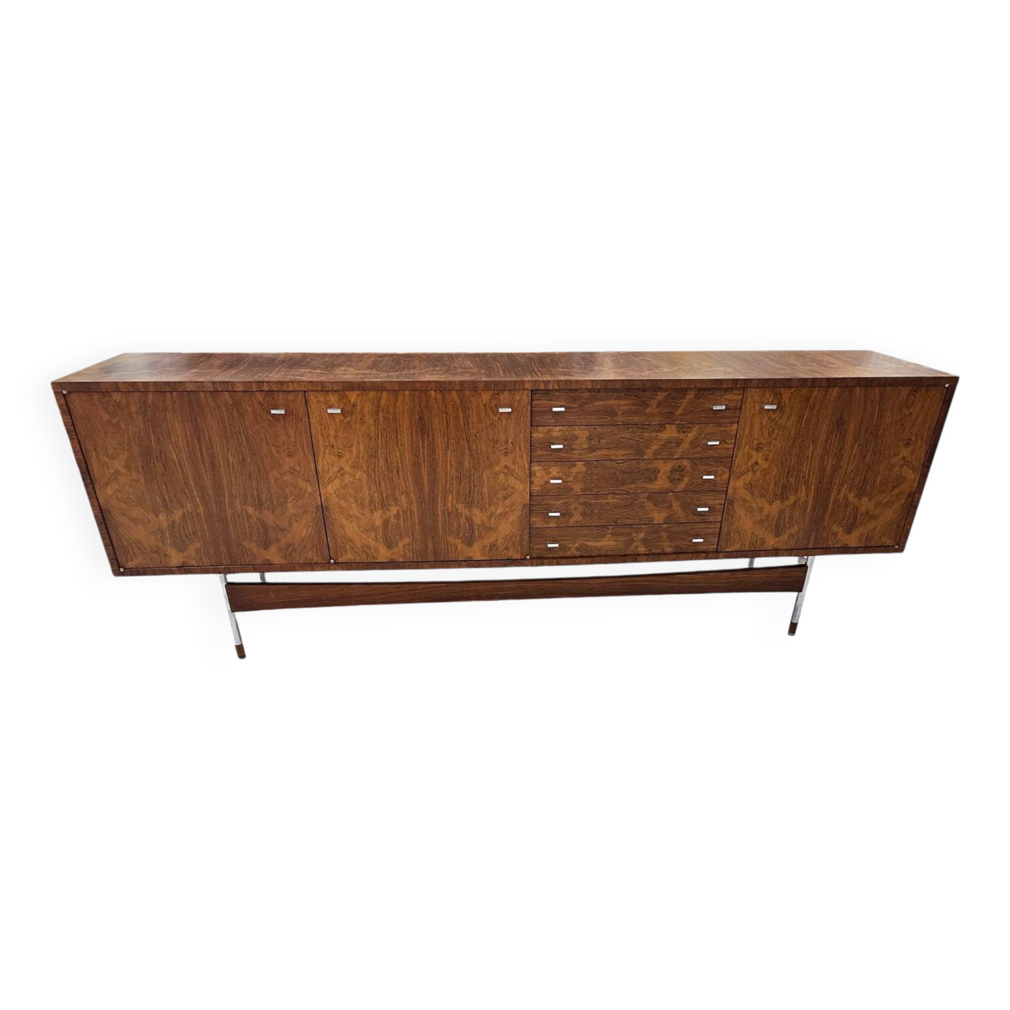 Rosewood sideboard by Gérard Guermonprez by Magnani, 1960s