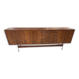 Rosewood sideboard by Gérard Guermonprez by Magnani, 1960s
