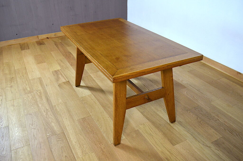 Dining table signed René Gabriel year 1950
