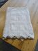Dessus de lit / nappe / rideau ancien en crochet