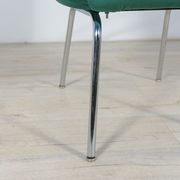 Fauteuil chrome et tissu , années 1960