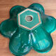 large hollow ceramic bowl in emerald green, CAB Bordeaux