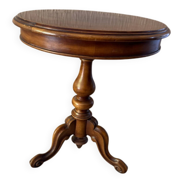Cherry wood side table