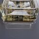 Vintage ashtray / pocket tray lumax – modernist design 12x12 cm