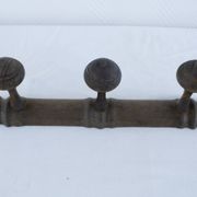 Vintage wooden coat rack