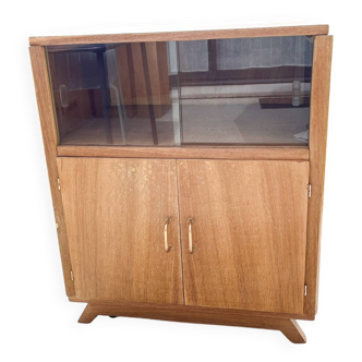 Meuble d'appoint , bar ou HI FI , pieds compas