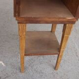 Pair of nightstands 1930 mahogany & rosewood