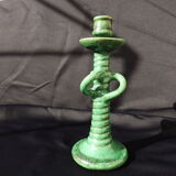 Terracotta candlestick