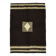 4x6 Black & Beige Handmade Wool Kilim Rug, 127x176 Cm