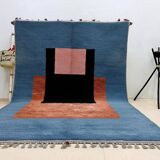 Berber rug in natural wool 3x2 m