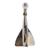 Lampe fusée chromée 1970