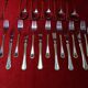 Householder Solingen Bestecke gold-plated 59 pieces in briefcase and bulk