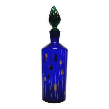 Carafe pop art de Kamenický Šenov, ancienne Tchécoslovaquie, années 1950.