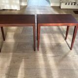 2 rosewood bedside tables by Severin Hansen - Denmark 1960s