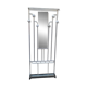 Industrial Wardrobe in Aluminium & Cast Iron – "SNCF" Style – 1950