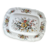 Rectangular platter, Oxford Sarreguemines model