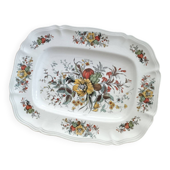 Rectangular platter, Oxford Sarreguemines model