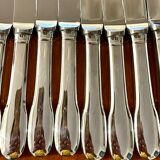 Christofle cluny ,12 couteaux à entremets fromage desserts 19,5 cm excellent état