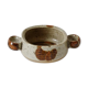 Double handle serving bowl