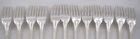 Cailar Bayard, 12 dessert spoons, 24 pieces model Contours.