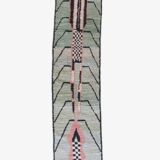 Mint Green Runner Rug - 295 x 82 cm