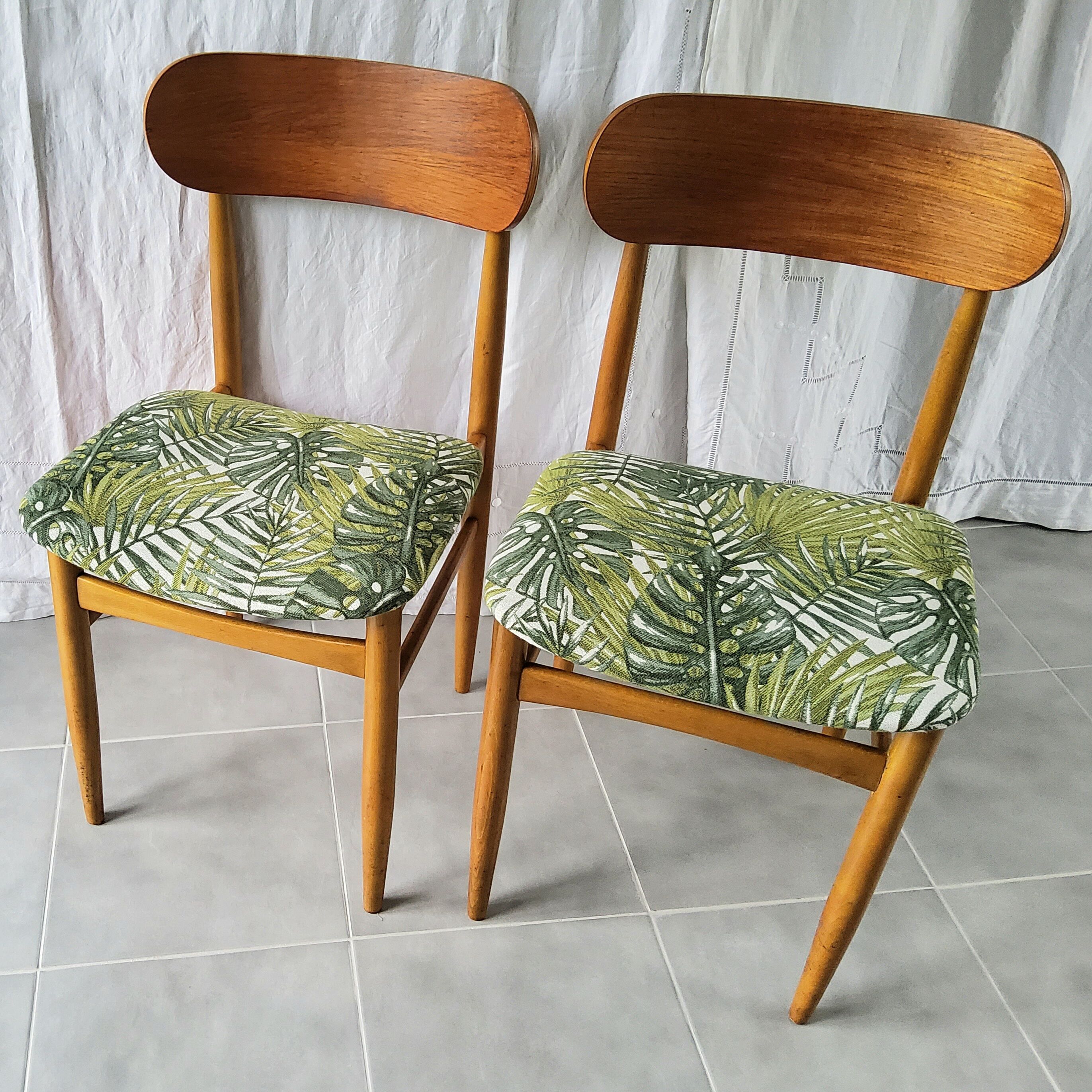 Set of 6 chairs 60s