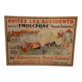 Old advertising poster