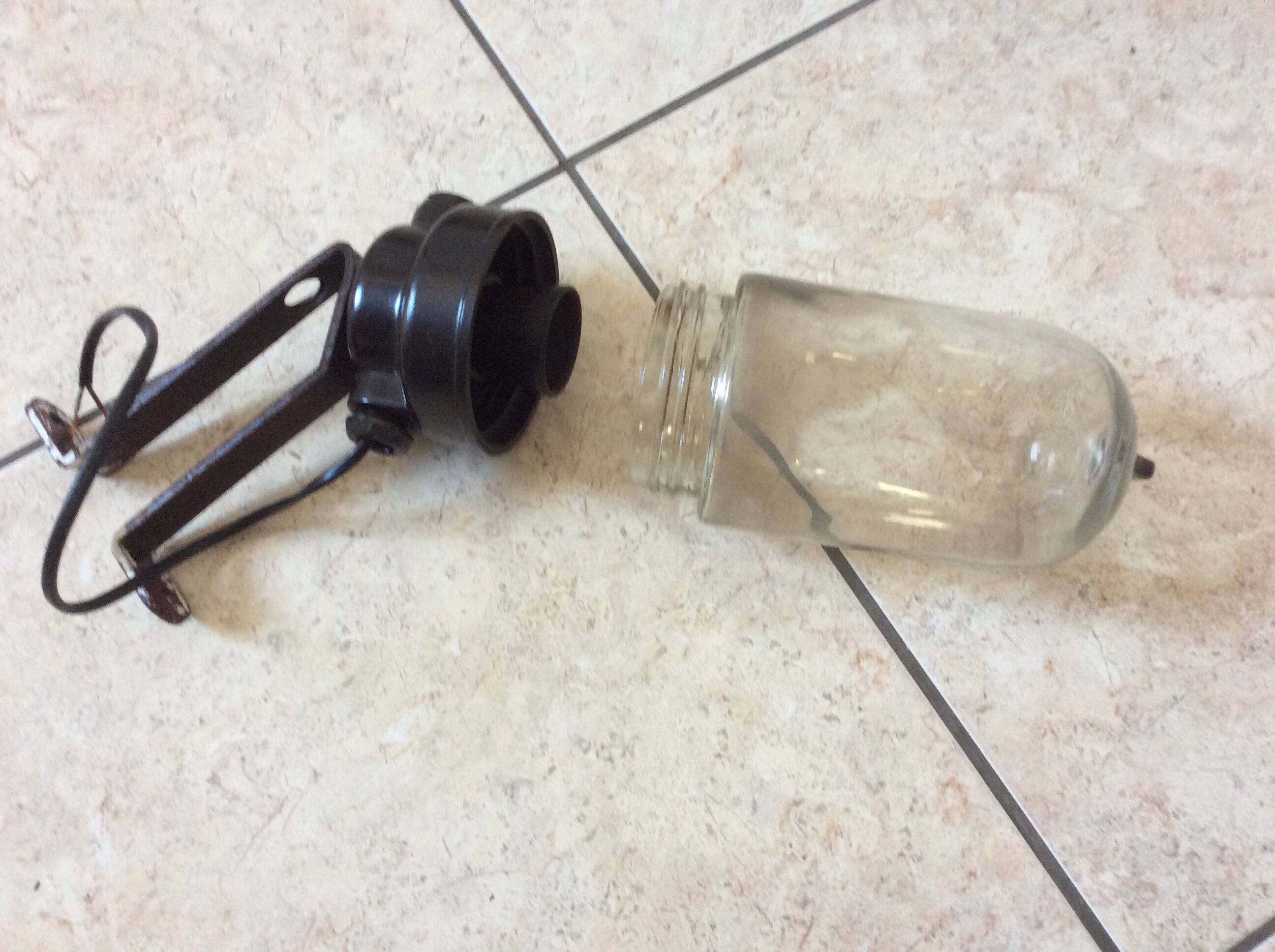 Lamp applied passageway in bakelite