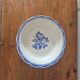 Plat saladier vintage a fleurs bleue marsac digoin de sarreguemines france