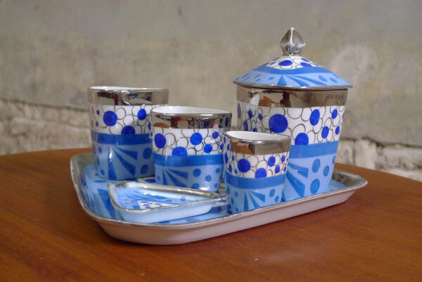 Service fumeur en porcelaine de Limoges