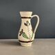Vintage ceramic vase with handle, glazed with patterns - Ref 1280