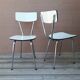 Chaises formica blanc