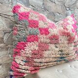 Magnifique coussin Kilim berbère vintage du Maroc