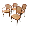 Chairs Louis XV solid cherry