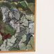 Swedish Oil On Canvas Painting "Composition in Green" - Vintage & Framed