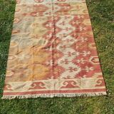 Hand-woven Kilim Années 60 années 70