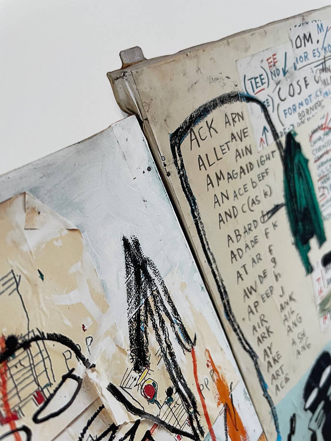 Jean Michel Basquiat (1960-1988) Piscine Versus the Best Hotels,1982, Licensed by Artestar NY