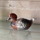 Michel Caugant duck terrine pot in ceramic.