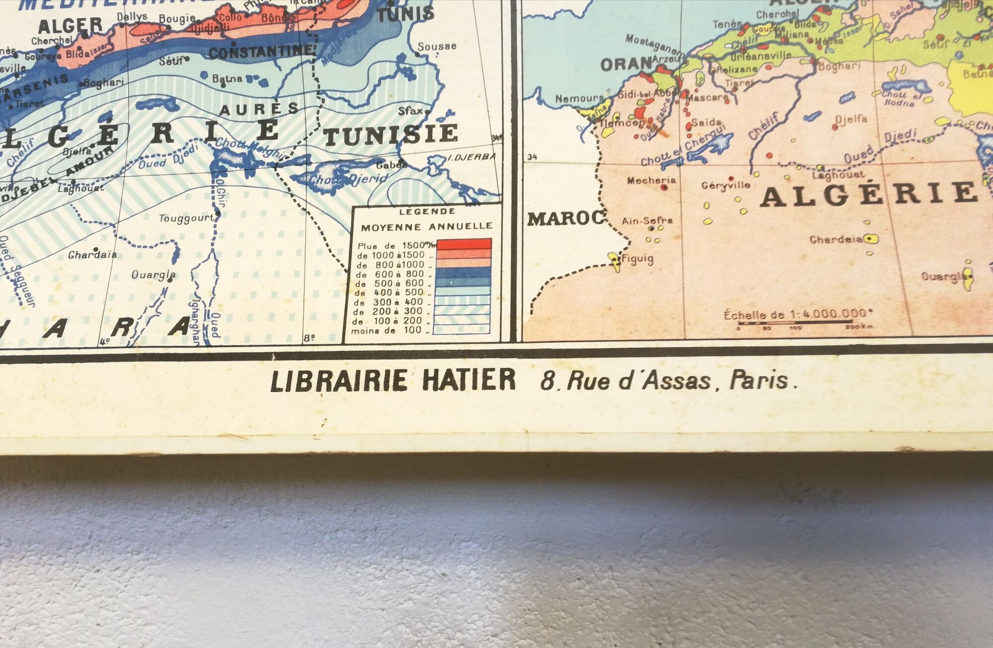 Map N ° 18 j. Brunhes North Africa